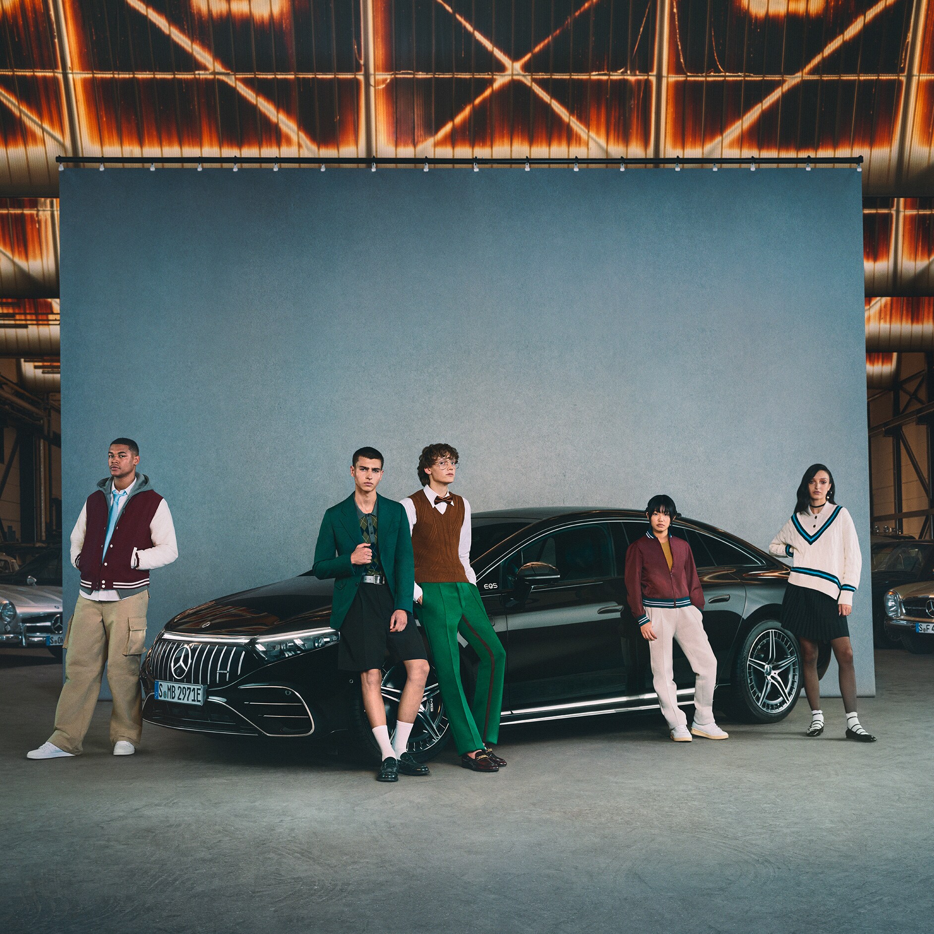 EQS Limuzină | Mercedes-Benz Modelul EQS de la Mercedes-Benz.