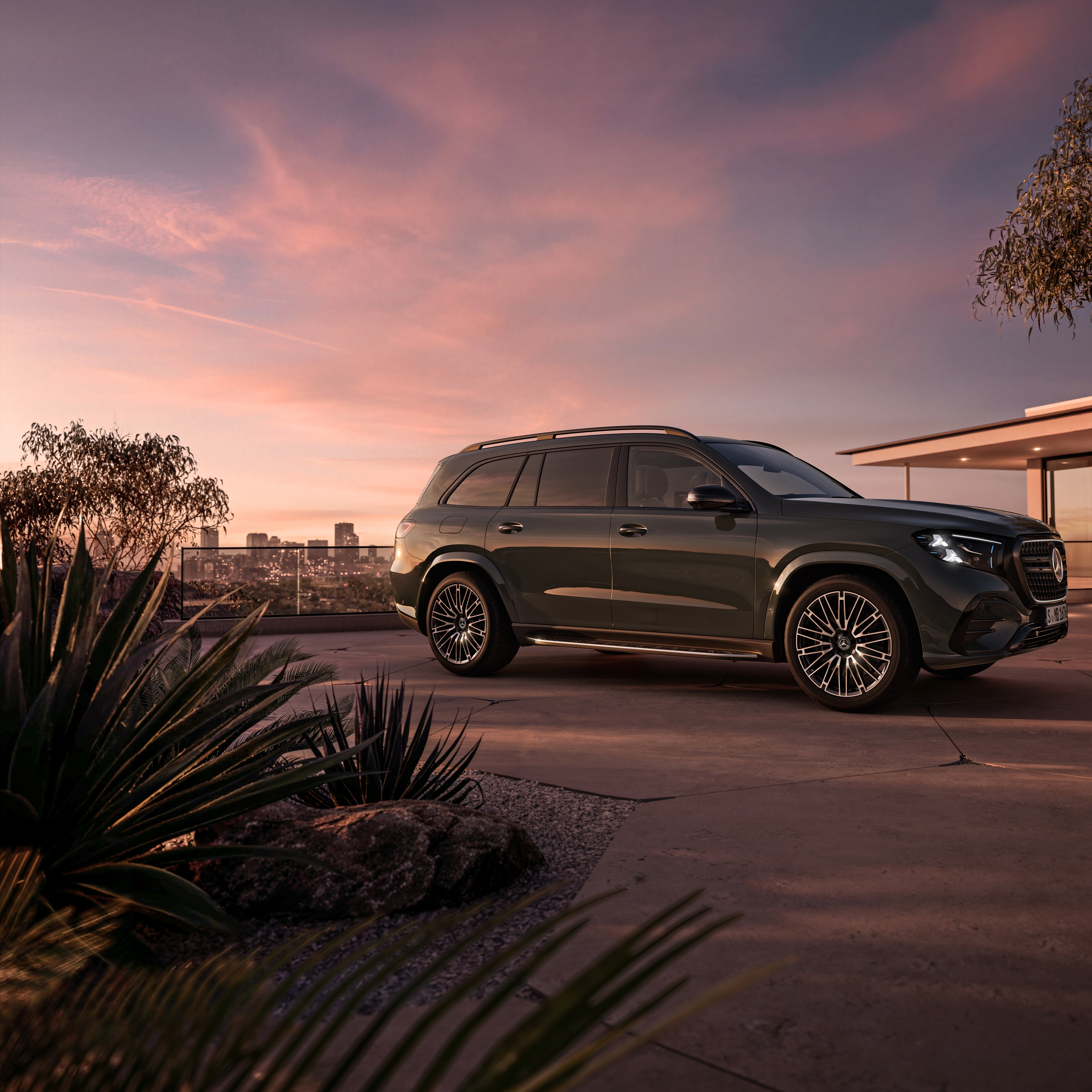 Noul model GLS de la Mercedes-Benz.
