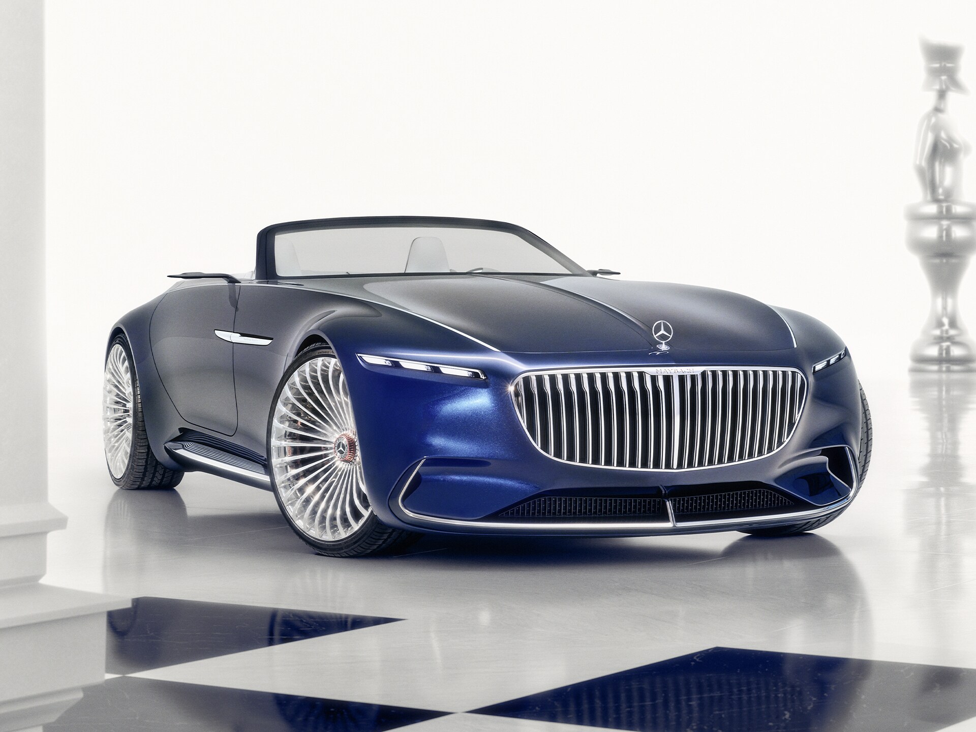 Vision 6 Cabriolet și Coupé | Marcă emblematică | Mercedes-Maybach Vision 6 Cabriolet și Coupé.