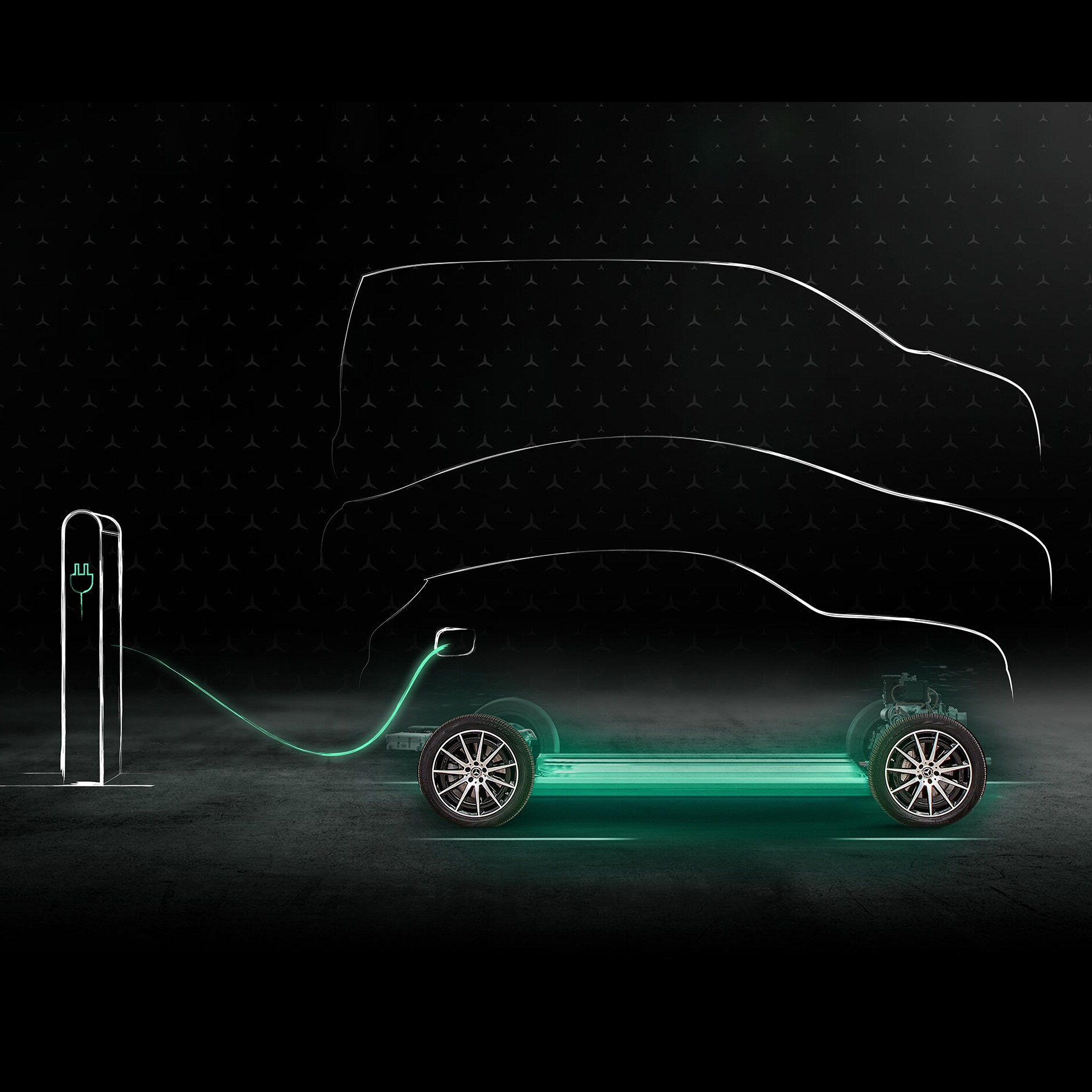 Electricitate din surse de energie regenerabile | Tehnologiile grupurilor motopropulsoare | Mercedes-Benz Încărcare verde cu MB.CHARGE Public.