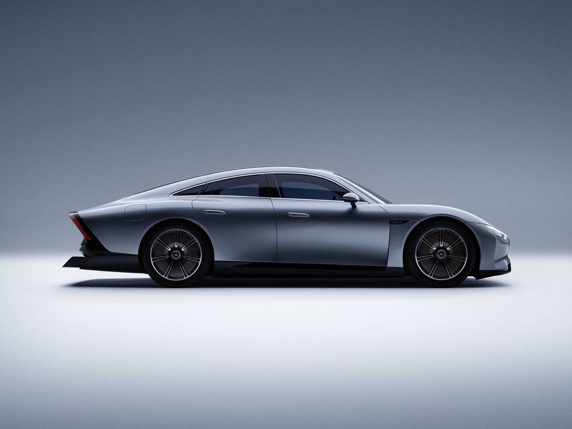 Viziune de viitor | Mercedes-Benz Perspectivă laterală a unui prototip Mercedes-Benz.